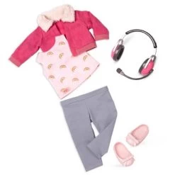 Our Generation 18" Posable Travel Doll With Storybook - Aryal -Toy Doll World GUEST d7ae75c0 03fc 4fbd 93cc 567d8affd50b