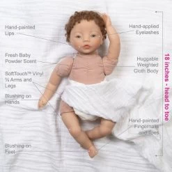 Paradise Galleries Realistic Newborn Doll - Forever Yours Miracle, 7-Piece Reborn Doll Gift Set With Magnetic Pacifier -Toy Doll World GUEST d97220db 6b74 4867 8ae5 674b4f61e694