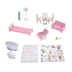 Olivia's Little World By Teamson Kids Wooden Dreamland Farmhouse Dollhouse Set -Toy Doll World GUEST db3b1e2f 35f1 46de bc52 9eeaaeb66b05