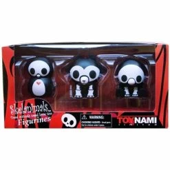 Toynami, Inc. Skelanimals PVC Mini Figure Box Set | Pen | Jae | Pudge