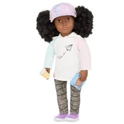 Our Generation Tyanna With Rolling Luggage & Accessories 18" Travel Doll -Toy Doll World GUEST ddb546fc 2eb1 4c42 8c81 fa20a1550cf7