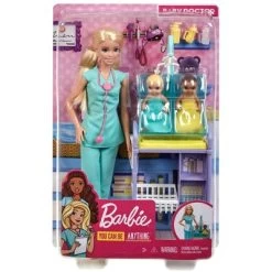 Barbie You Can Be Anything Baby Doctor Blonde Doll And Playset -Toy Doll World GUEST e16f8913 ef69 4c08 a221 c0170b9373af