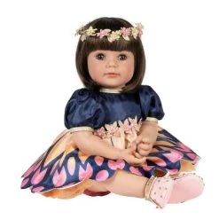 Adora Realistic Baby Doll Flutterbye Baby Toddler Doll - 20 Inch, Soft CuddleMe Vinyl, Brown Hair, Brown Eyes -Toy Doll World GUEST e396a7db 6e9c 4315 9cdc ec907d9d2e74