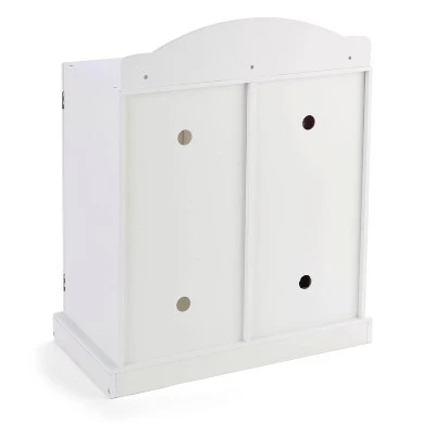 Badger Basket Mirrored Doll Armoire With Baskets 9 Badger Basket Mirrored Doll Armoire With Baskets - Image 7