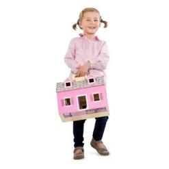 Melissa & Doug Fold And Go Wooden Dollhouse With 2 Dolls And Wooden Furniture -Toy Doll World GUEST e450a4f5 efc2 4fb5 97ee 69f4177018fd