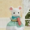 Calico Critters Town Series Marshmallow Mouse, Collectible Doll Figure With Fashion Accessories -Toy Doll World GUEST e55b0f8d ed8c 4d74 996f 7b76a2c7879b