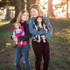 The Queen;'sTreasures 18" Doll Carrier And Sleeping Bag, Black & White -Toy Doll World GUEST e5a7c918 ec34 407c a976 a5fe2d3dbb39