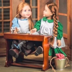 The Queen's Treasures 18 Inch Doll Little House School Desk & Accessories -Toy Doll World GUEST e83661ef 256e 4441 a007 255f0f486790
