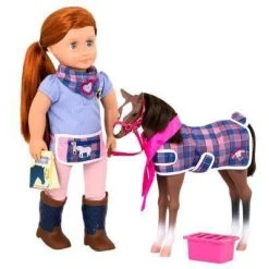 Our Generation Quarter Horse Foal Accessory Set For 18" Dolls -Toy Doll World GUEST e9a87e88 67d6 4ac2 9b31 3b1d6b55d584