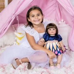 Adora Realistic Baby Doll Flutterbye Baby Toddler Doll - 20 Inch, Soft CuddleMe Vinyl, Brown Hair, Brown Eyes -Toy Doll World GUEST ebb11287 b706 4ac9 889a 635cd694fc79