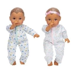 Perfectly Cute Boy Girl Twins Brown Hair - Brown Eyes -Toy Doll World GUEST ebe038c9 bd88 44a5 93cd 294a8a572174