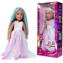 I'M A WOW Amy The Rainbow 14" Fashion Doll With Color-Changing Hair -Toy Doll World GUEST ed020756 c4d6 47c6 ace2 3f606a39832f