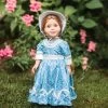 The Queen's Treasures 18 Inch Doll 1800's Style Blue Dress Gown And Hat -Toy Doll World GUEST ed84eed6 8e88 42b5 a724 ef304ff28dc7
