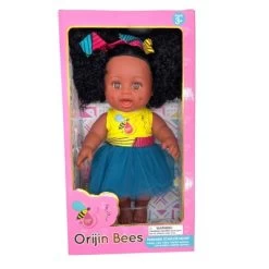 Orijin Bees Sugar Puff 12" Baby Bee Doll - Black Hair With Brown Eyes -Toy Doll World GUEST eddfc900 beaf 49a5 950e 79a90493da08