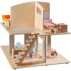 HABA Little Friends Dollhouse City Villa With 10 Pieces Of Furniture