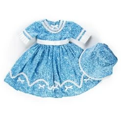 The Queen's Treasures 18 Inch Doll 1800's Style Blue Dress Gown And Hat -Toy Doll World GUEST eeabd6d6 2d9f 4c2e 93b6 77a7d837a8a8