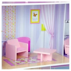 Teamson Kids Fancy Mansion Doll House With 13pcs Furniture -Toy Doll World GUEST f0d42ee6 6d97 4df5 a5b9 5f87f9a9a296