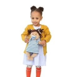 Manhattan Toy Baby Stella Beige With Brown Hair 15" Soft First Baby Doll -Toy Doll World GUEST f39d432e fee2 414c 82e2 ecff2d63289e
