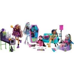 Monster High Student Lounge Playset, Furniture And Accessories -Toy Doll World GUEST f409856d c363 4ebb 976e baaf78aa2ed4