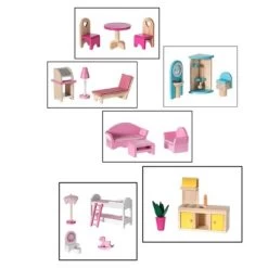 ShpilMaster Wooden Doll House With Toys And Furniture Accessories With LED Light For Ages 3+ 17 ShpilMaster Wooden Doll House With Toys And Furniture Accessories With LED Light For Ages 3+ -Toy Doll World GUEST f8b58daa 31f4 48c6 a246 89d5e3ec4bb9