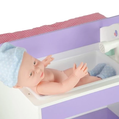 Olivia's Little World - Little Princess 18" Doll Furniture - Baby Changing Station With Storage 8 Olivia's Little World - Little Princess 18" Doll Furniture - Baby Changing Station With Storage - Image 6