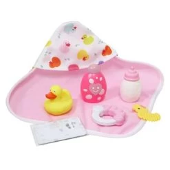JC Toys La Newborn All Vinyl 13" Realistic Baby Doll Bathtub Set 8pc Gift Set -Toy Doll World GUEST ff8563dd f14f 44b4 a63b 5db3c45a793e